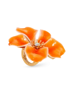 Bijou Brigitte Bague - Orange Aloha Clearance