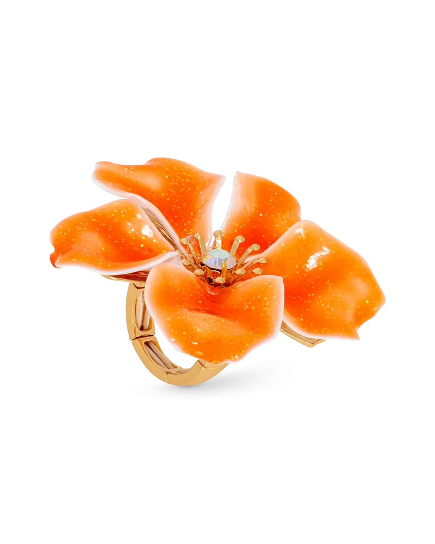 Bijou Brigitte Bague - Orange Aloha Clearance