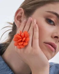 Bijou Brigitte Bague - Orange Flower Sale
