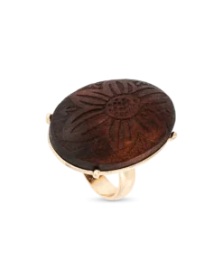 Bijou Brigitte Bague - Oval Wood Outlet