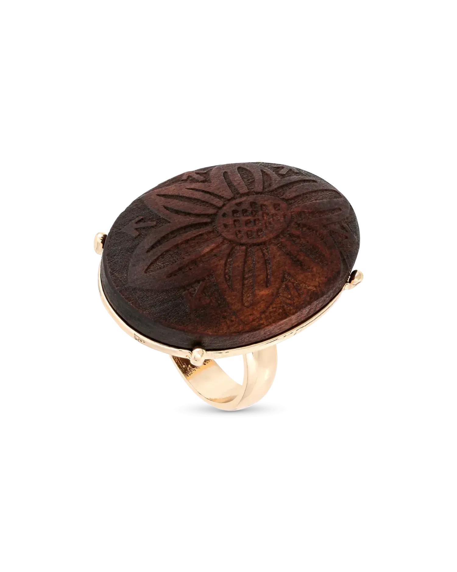 Bijou Brigitte Bague - Oval Wood Outlet