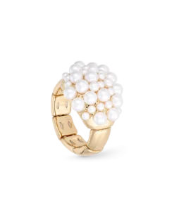 Bijou Brigitte Bague - Pearl Dome Outlet