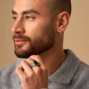 Bijou Brigitte Bague pour homme - Black Shine Hot