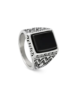 Bijou Brigitte Bague pour homme - Black Shine Hot