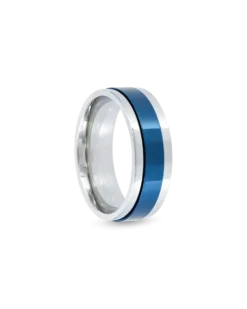 Bijou Brigitte Bague pour homme - Blue Glow Clearance