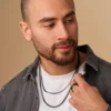 Bijou Brigitte Bague pour homme - Blue Line