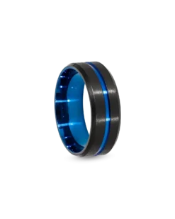 Bijou Brigitte Bague pour homme - Blue Line