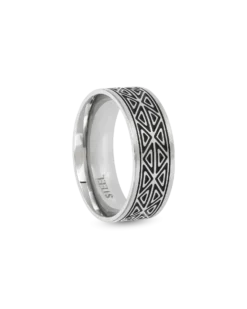 Bijou Brigitte Bague pour homme - Casual Silver Discount