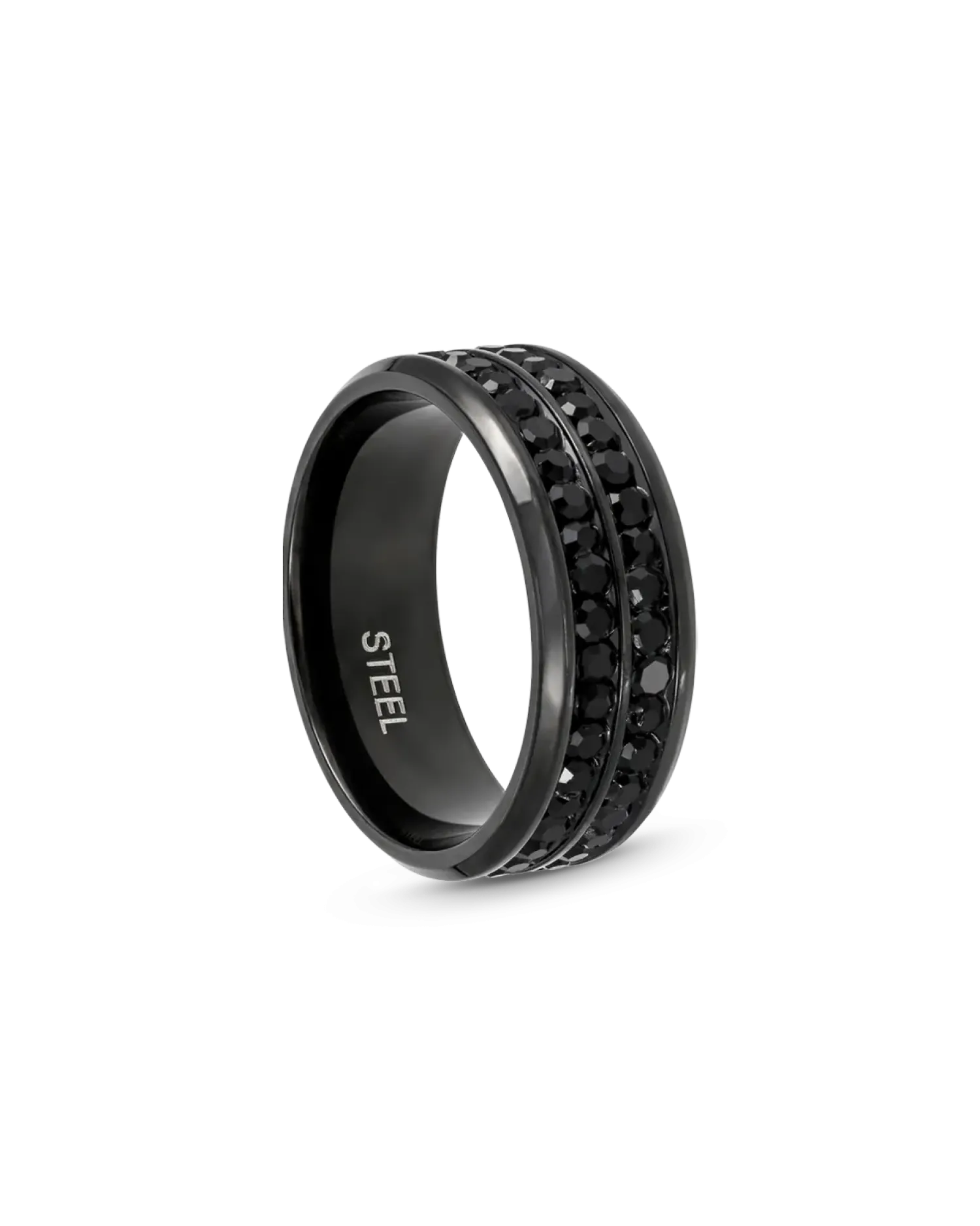 Bijou Brigitte Bague pour homme - Dark Sparkle Outlet