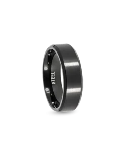 Bijou Brigitte Bague pour homme - Simply Black Outlet