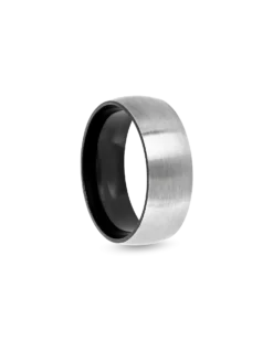 Bijou Brigitte Bague pour homme - Steel Classic New