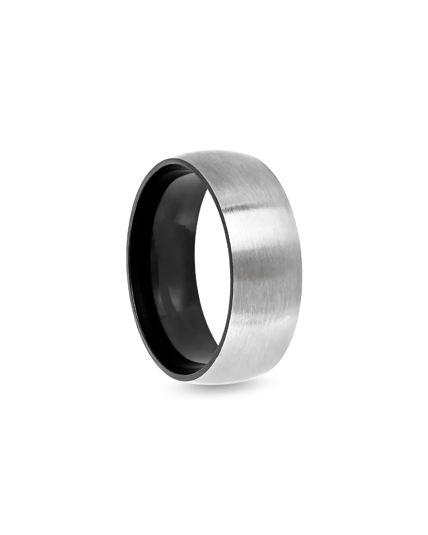 Bijou Brigitte Bague pour homme - Steel Classic New