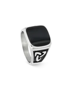 Bijou Brigitte Bague pour homme - Steel Enamel Online