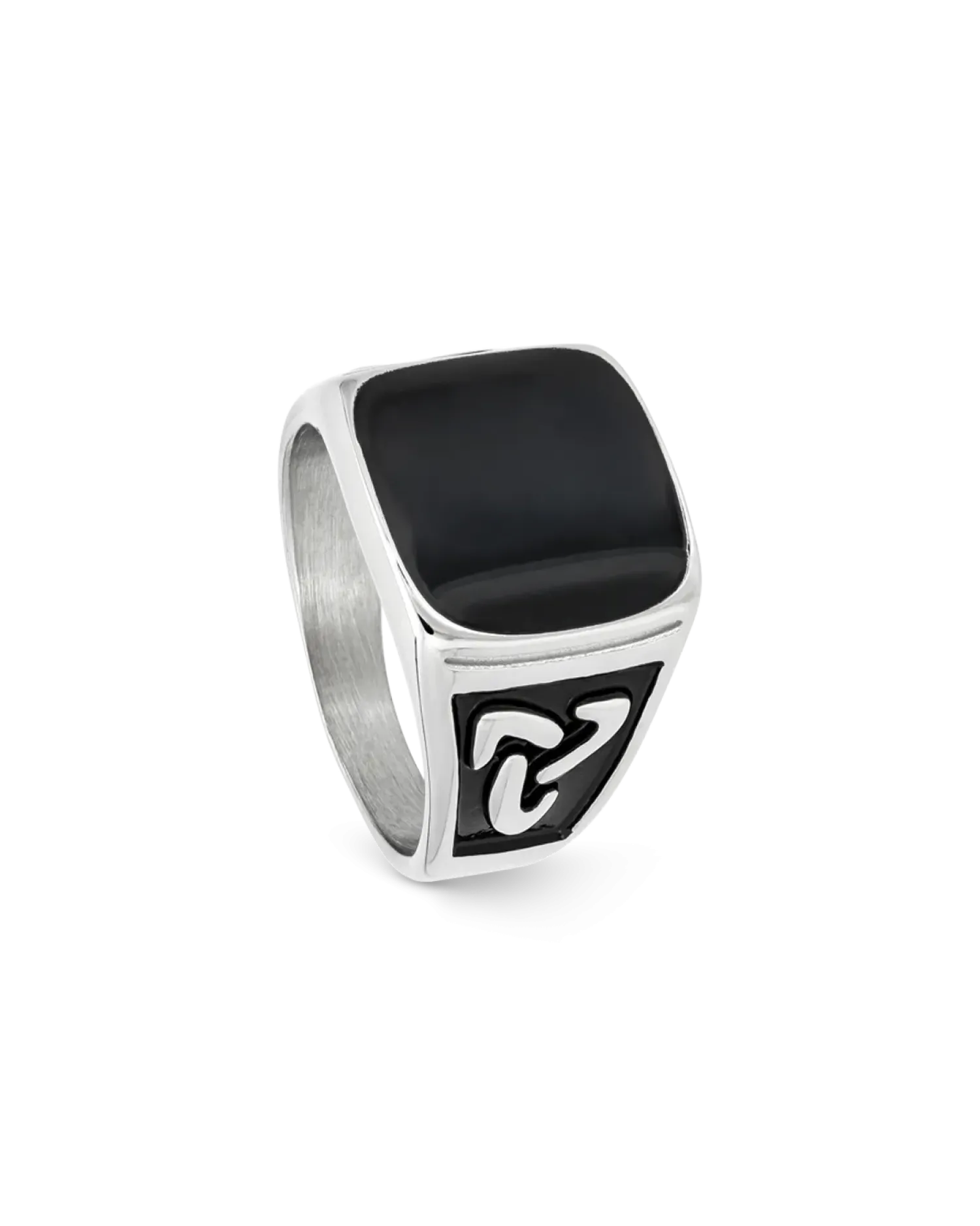 Bijou Brigitte Bague pour homme - Steel Enamel Online