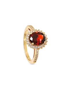 Bijou Brigitte Bague - Red Oval