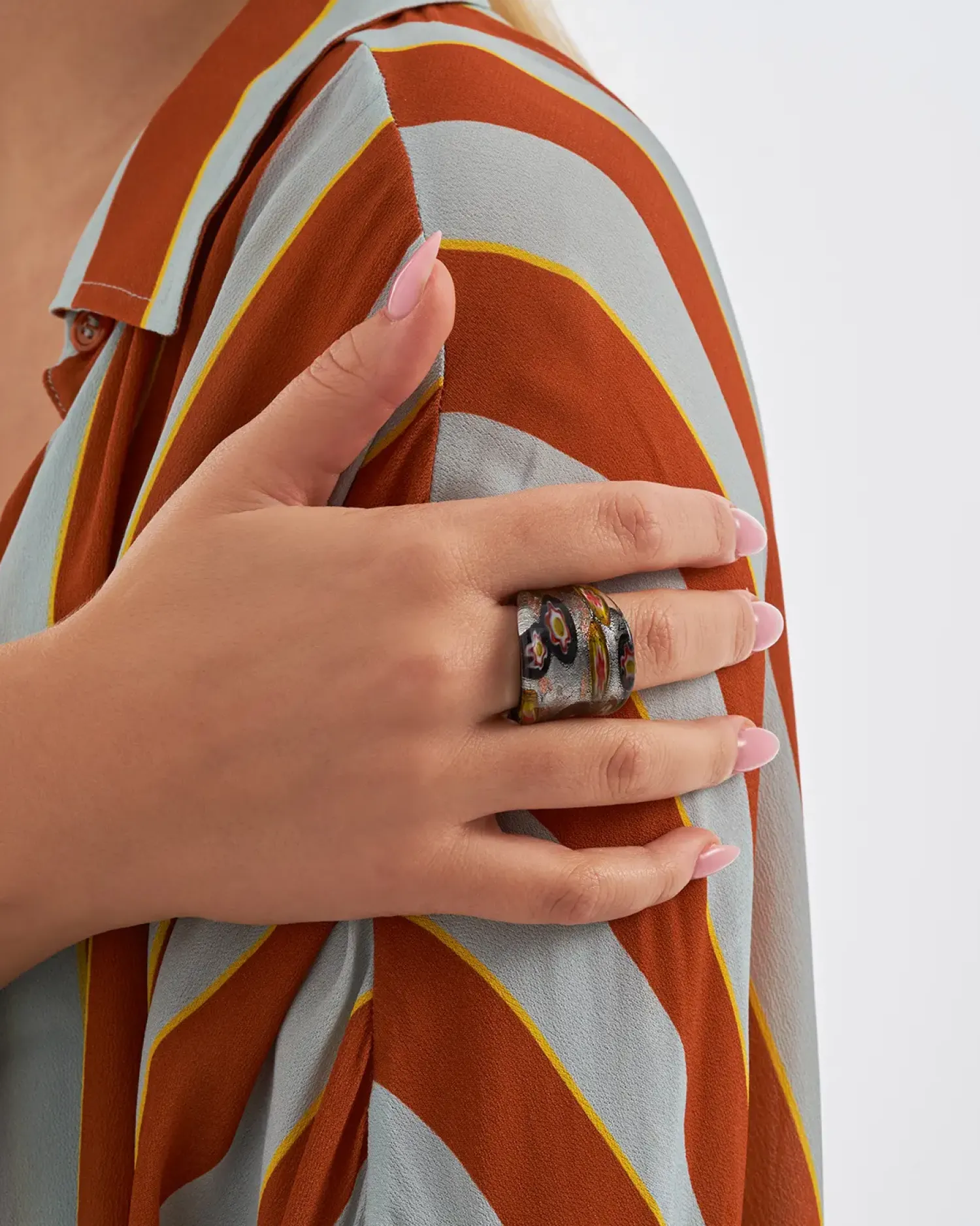 Bijou Brigitte Bague - Red Pattern Best