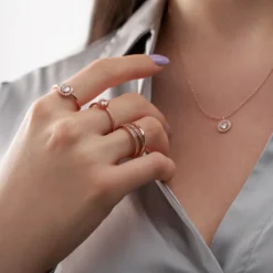Bijou Brigitte Bague - Rose Shine Discount