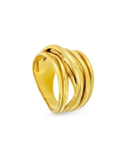 Bijou Brigitte Bague - Steel Circle Sale