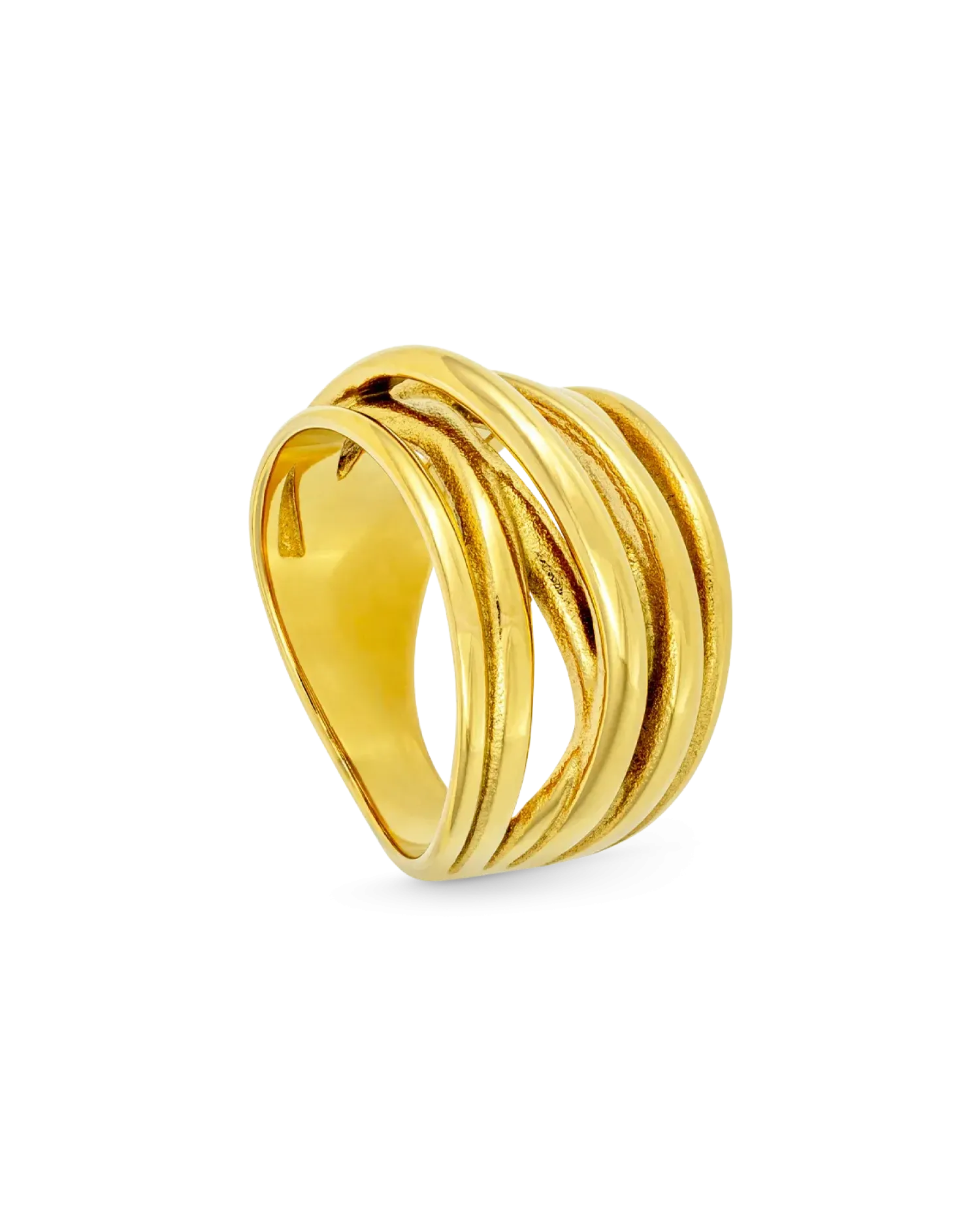 Bijou Brigitte Bague - Steel Circle Sale