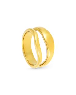 Bijou Brigitte Bague - Steel Double Discount