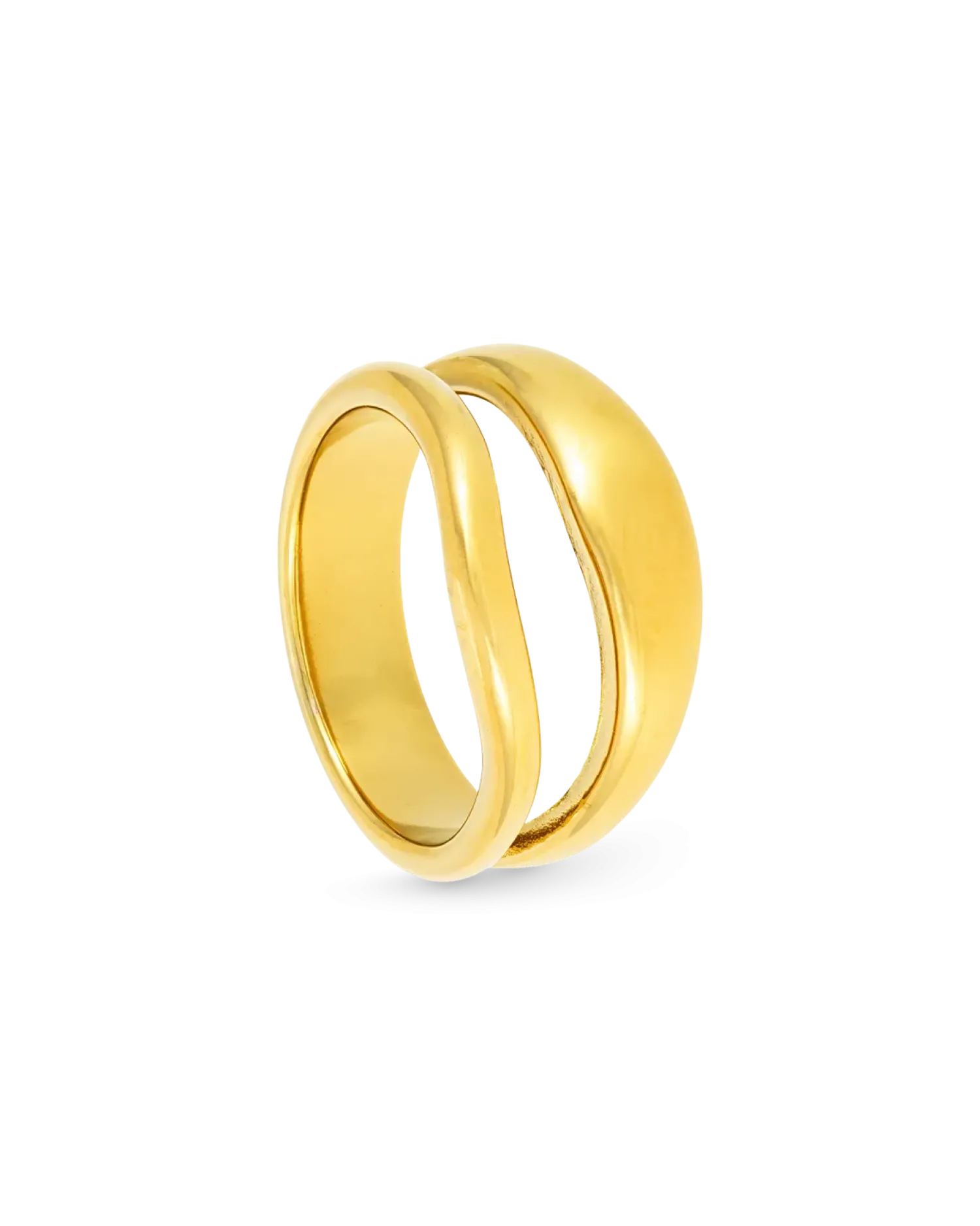 Bijou Brigitte Bague - Steel Double Discount