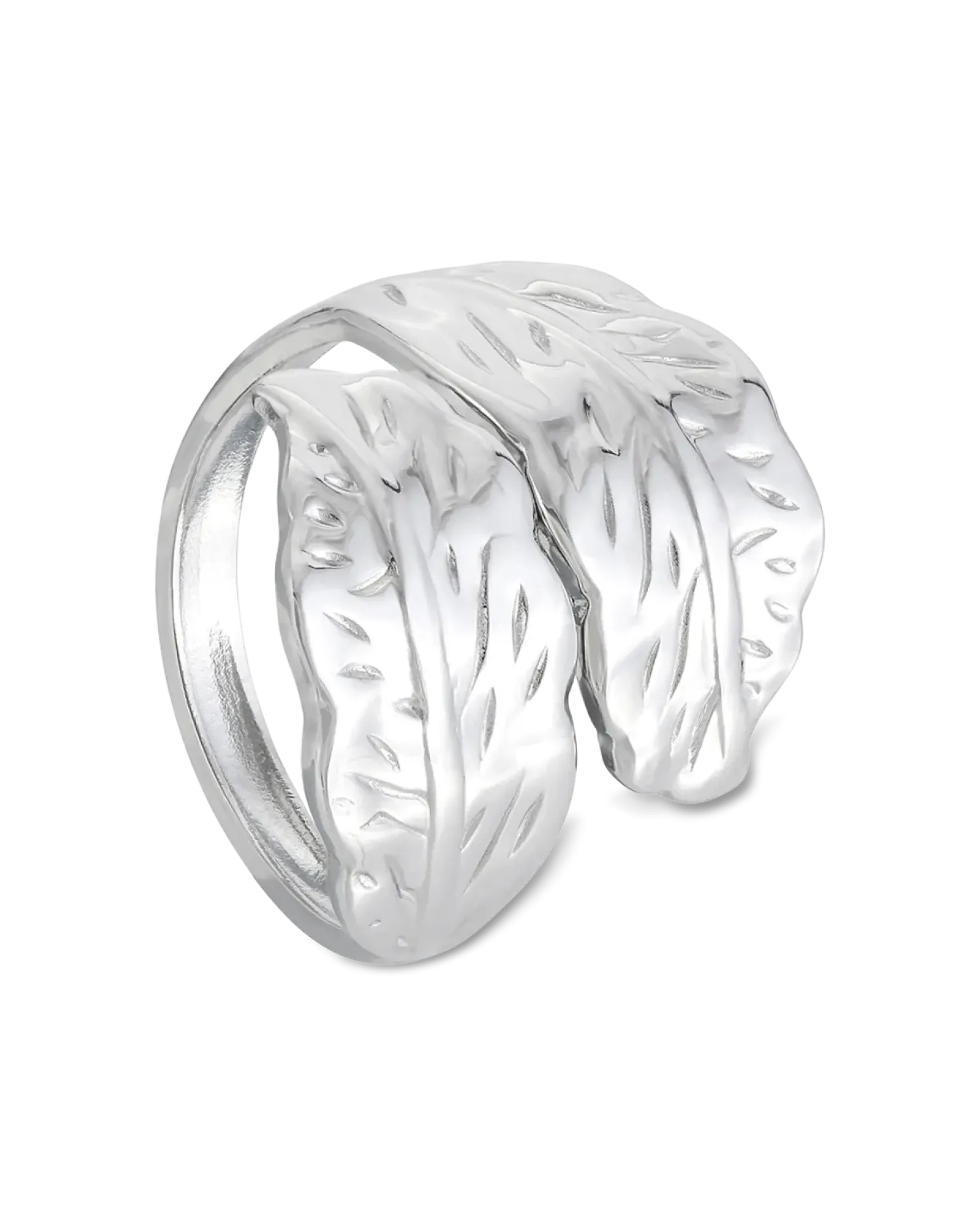 Bijou Brigitte Bague - Steel Leaves Best