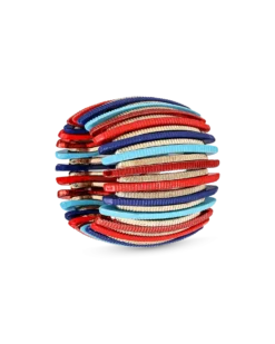 Bijou Brigitte Bague - Striped Statement Best