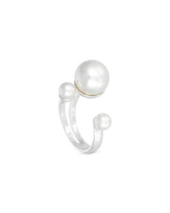 Bijou Brigitte Bague - Three Pearls
