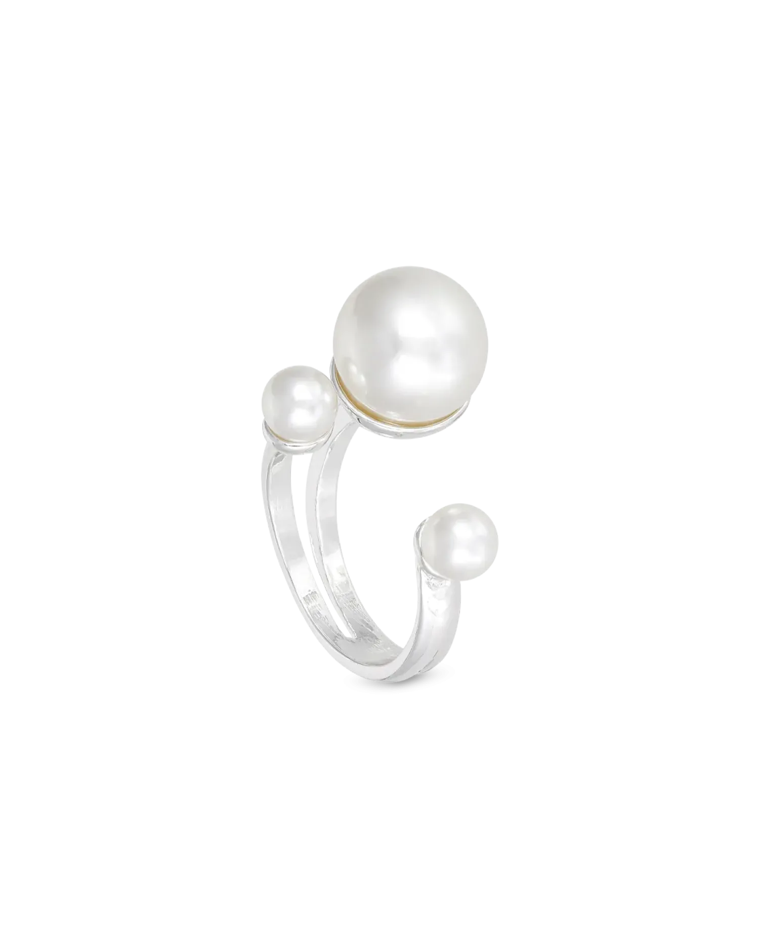 Bijou Brigitte Bague - Three Pearls