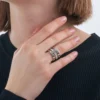 Bijou Brigitte Bague - Three Rows Online