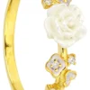 Bijou Brigitte Bague - White Rose Hot
