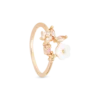 Bijou Brigitte Bague - Zirconia Floral Outlet