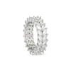 Bijou Brigitte Bague - Zirconia Leaves Clearance