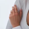 Bijou Brigitte Bague - Zirconia Sun Clearance