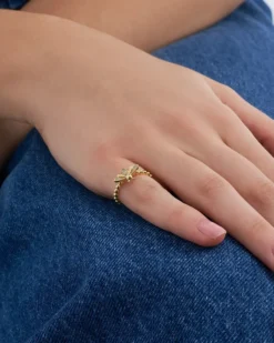 Bijou Brigitte Bague - Zirconia Wings Clearance