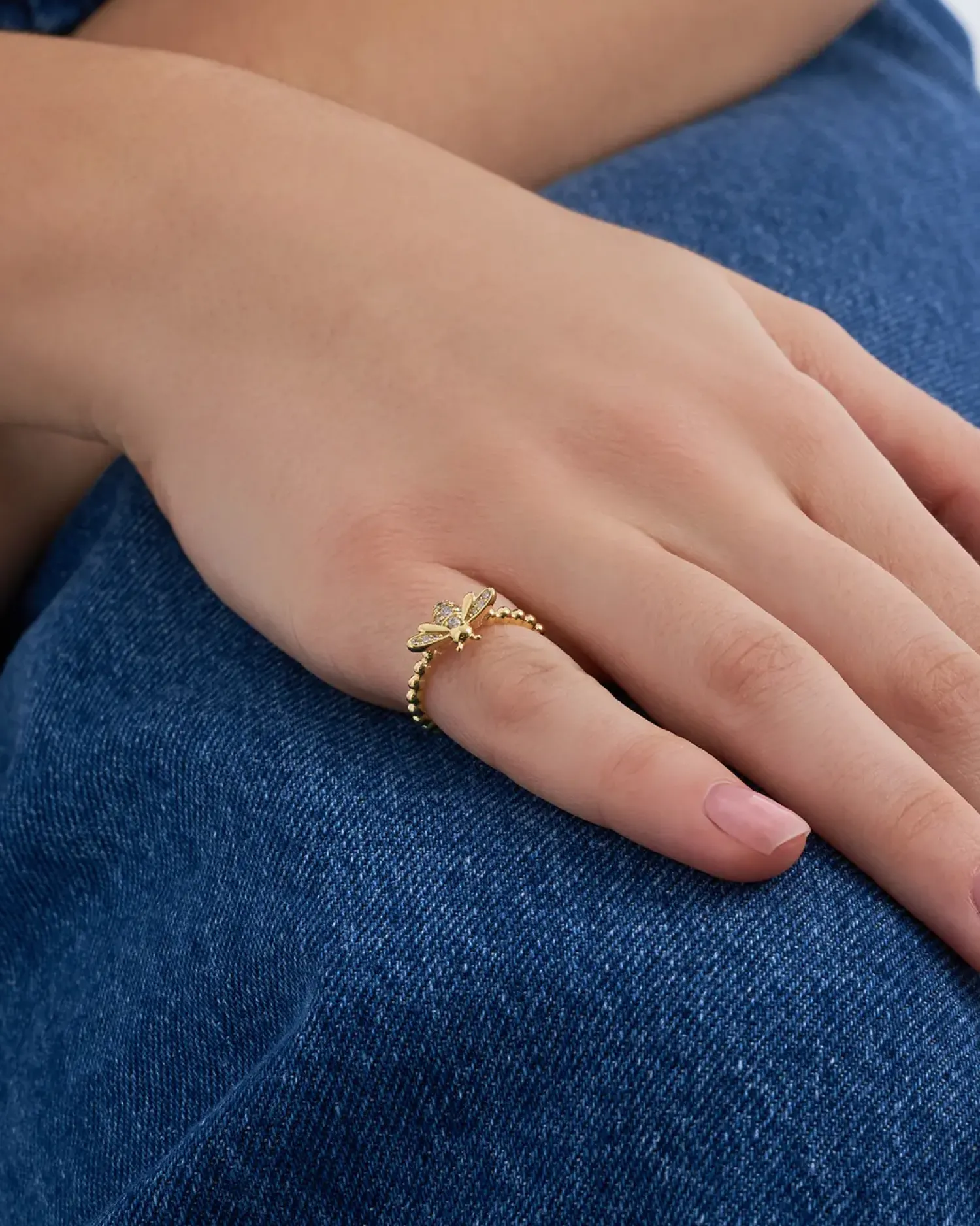 Bijou Brigitte Bague - Zirconia Wings Clearance