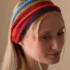 Bijou Brigitte Bandeau - Colorful Stripes New