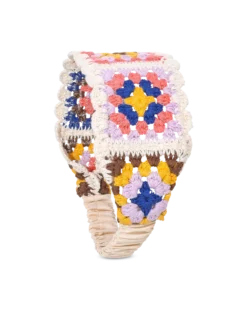 Bijou Brigitte Bandeau pour cheveux - Knitted Flower Discount