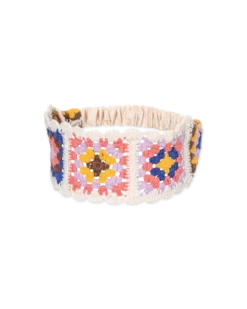 Bijou Brigitte Bandeau pour cheveux - Knitted Flower Discount