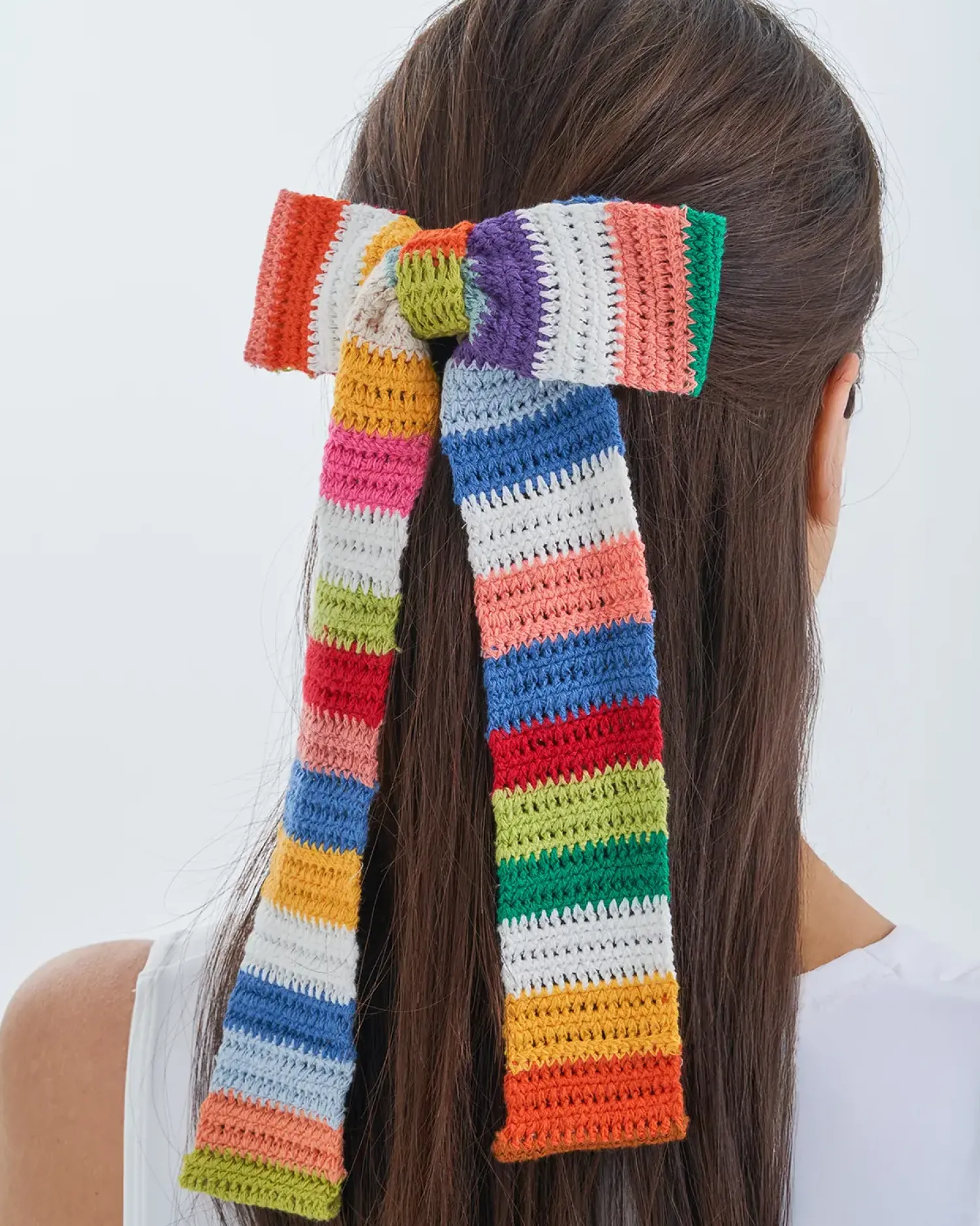 Bijou Brigitte Barrette - Crochet Bow New