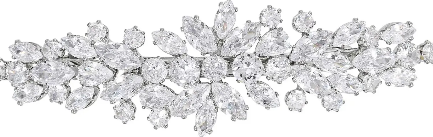 Bijou Brigitte Barrette - Floral Zirconia Sale