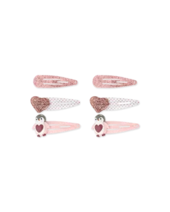 Bijou Brigitte Barrettes fille - Pingouin pailleté Online