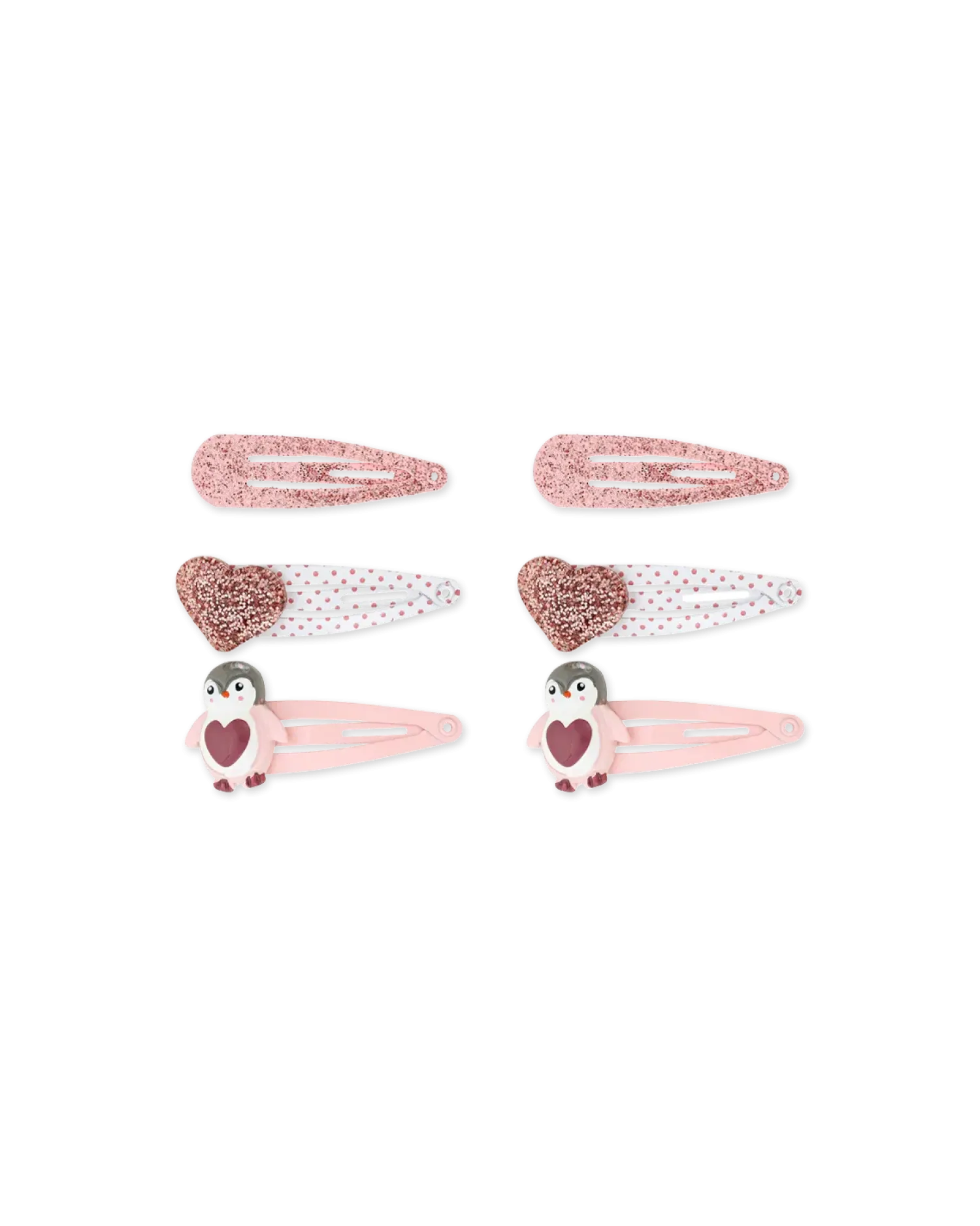 Bijou Brigitte Barrettes fille - Pingouin pailleté Online