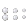 Bijou Brigitte Boucles d'oreilles argentées - Perles Best