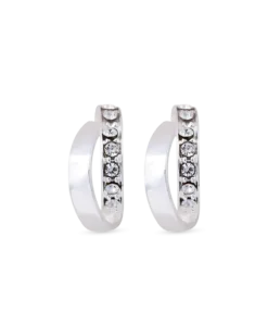 Bijou Brigitte Boucles d'oreilles argentées - Rings New