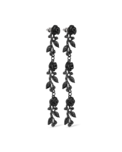 Bijou Brigitte Boucles d’oreilles - Black Rose