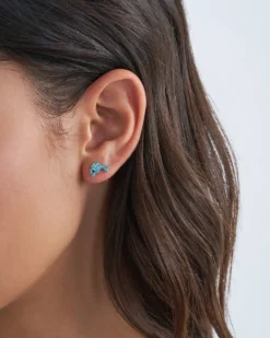 Bijou Brigitte Boucles d'oreilles - Blue Dolphin Sale