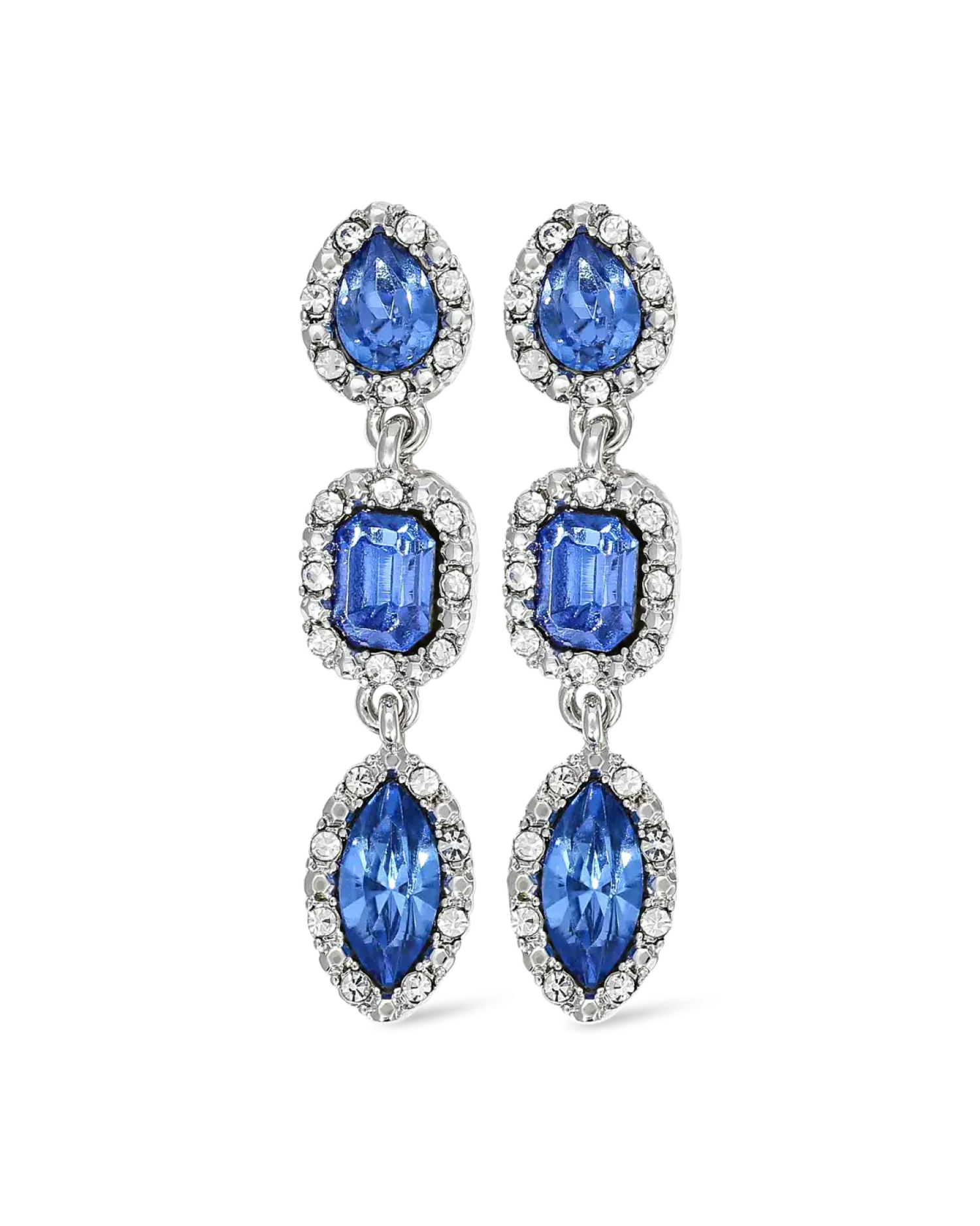 Bijou Brigitte Boucles d'oreilles - Blue Dream New