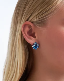 Bijou Brigitte Boucles d'oreilles - Blue Eye Catcher Clearance