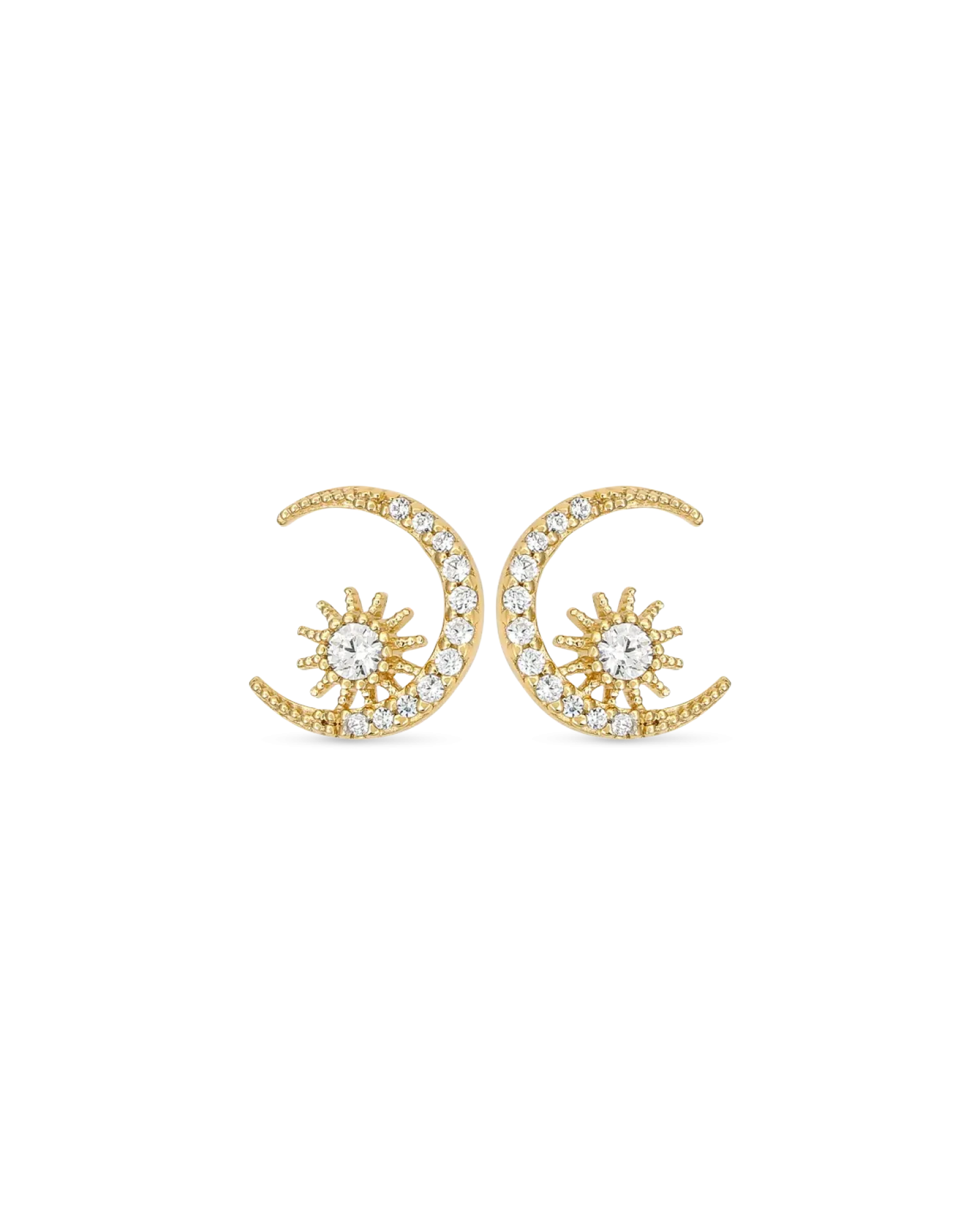 Bijou Brigitte Boucles d’oreilles - Brilliant Moon Sale